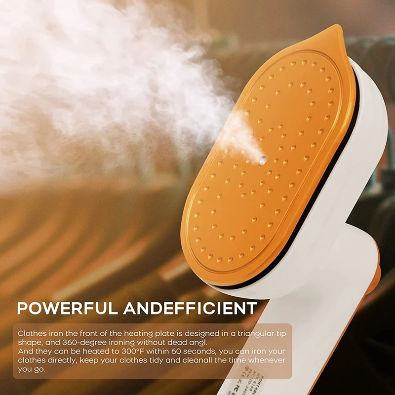 Паровой утюг для одежды дорожный мини-Утюг с вращением на 360 ° портативный ручной