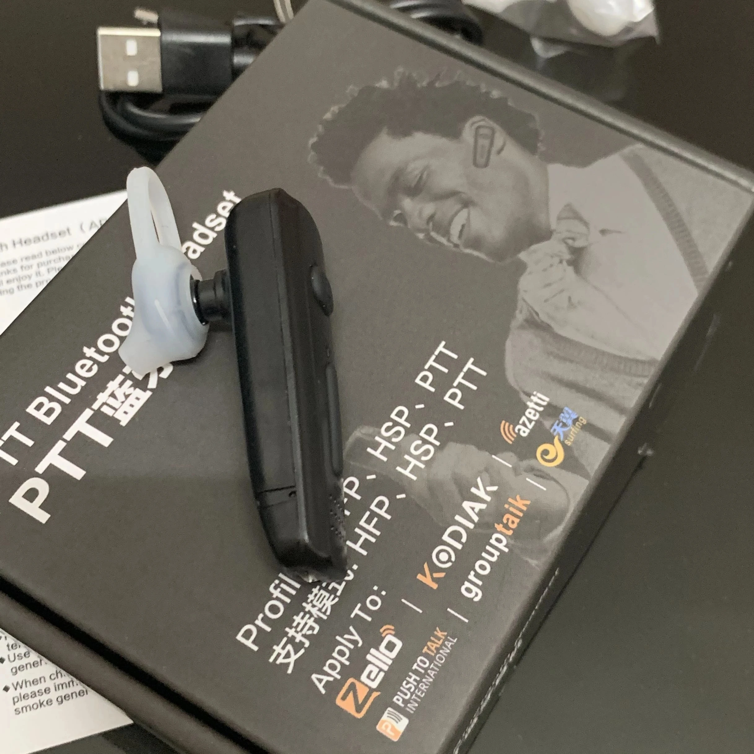 

Bluetooth-гарнитура zello app, гарнитура с кнопкой PTT, кнопки регулировки громкости для Baofeng UV-82 888S, двусторонняя радиосвязь