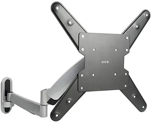 

40 to 70 inch LCD LED Plasma Screen TV Mount, Above Fireplace Height Adjustable Pneumatic Spring Fully Articulating Bracket, Si