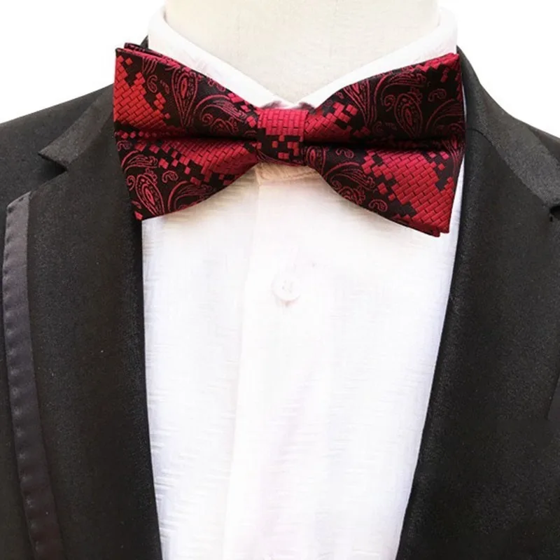 

2/1pcs Fashion Gentleman Men Classic Bowtie Necktie For Wedding Party Bow tie knot Bow Tie Adult