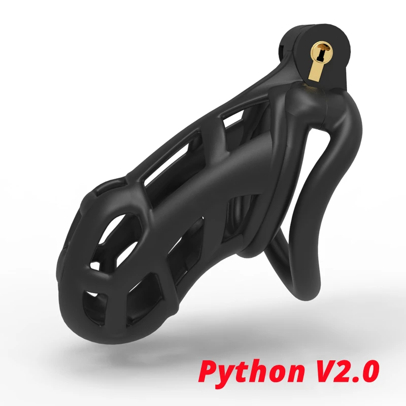 Клетка для пениса Mamba Python V2.0 3D дизайн индивидуальное устройство целомудрия