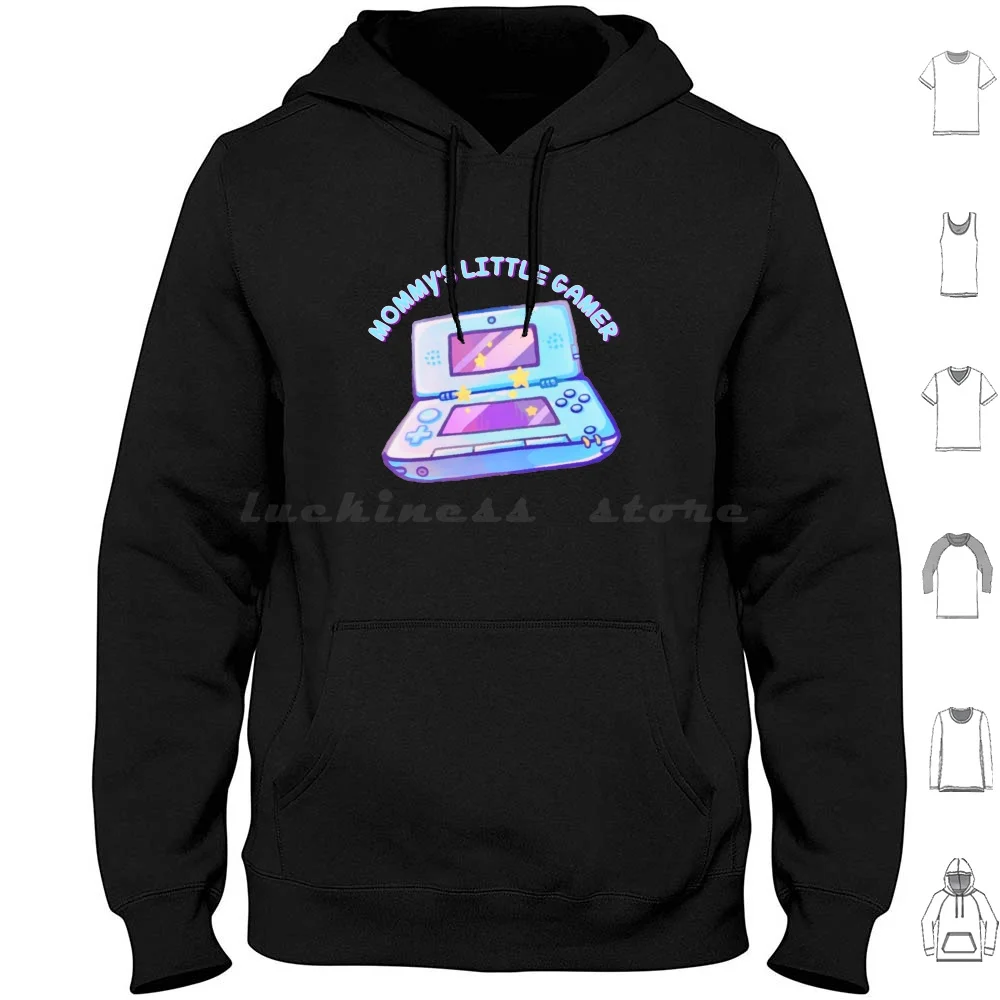 

Mommys Little Gamer Hoodie cotton Long Sleeve Mommys Little Gamer Mommy Gaming Ludwig Gamer Twitch Ultimate Game Games Pc