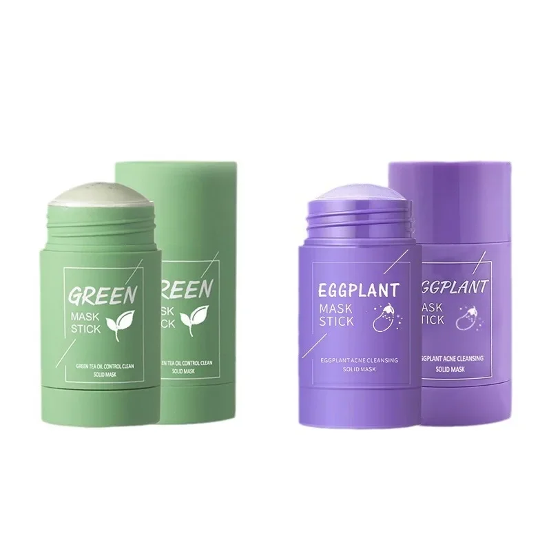 Фото Твердая очищающая маска с зеленым чаем, удаление черных точек, рассеивание прыщей, глубокое очищение пор, увлажнение, подходит для всех типов кожи №5