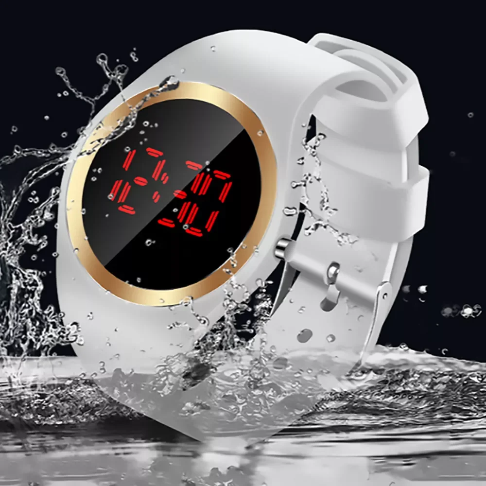 

Men Women Sports Watches 2021 Waterproof 50m Ladies Creative Digital Watch Swimming Wristwatch Clock Reloj Digital Mujer