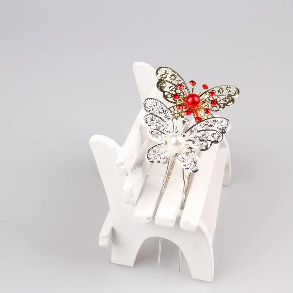 6 шт. палочки для еды U-образная заколка волос свадебные ручки ювелирные изделия