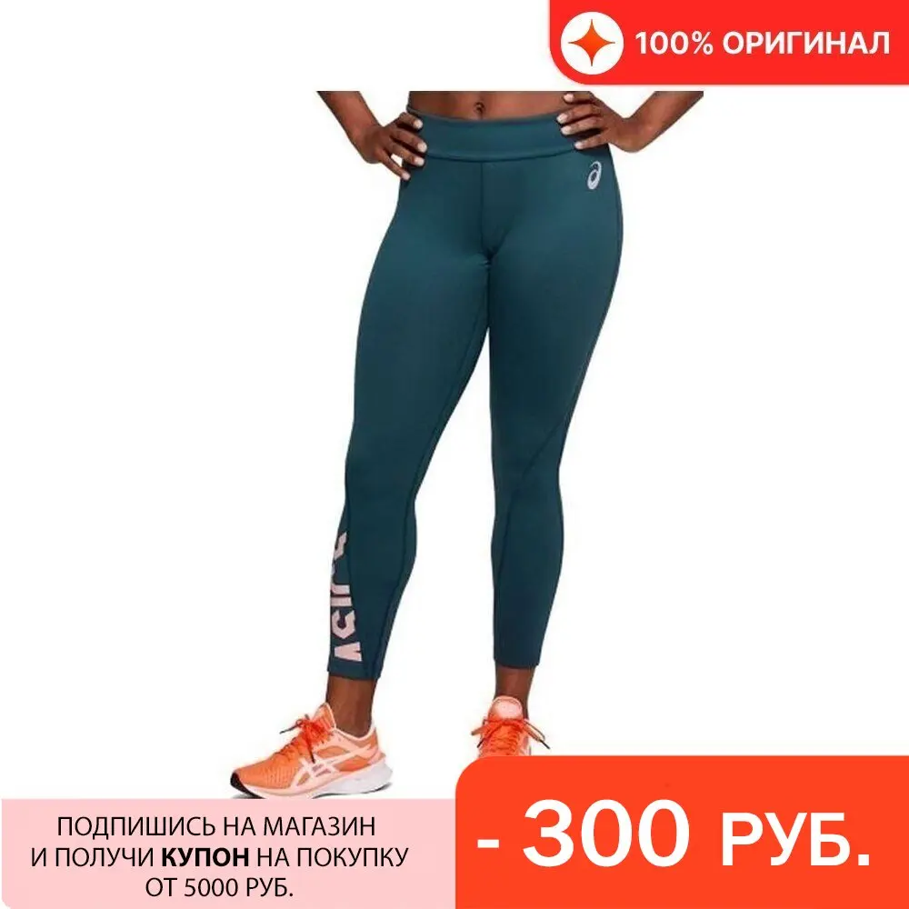 Тайтсы 7/8 беговые трик жен Asics Esnt French Blue/Digital Grape | Спорт и развлечения
