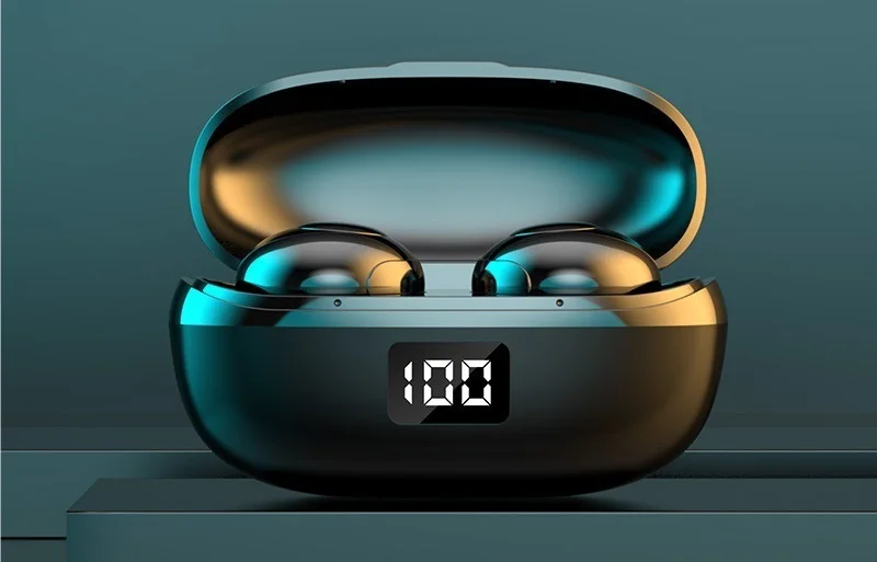 

Bluetooth-гарнитура для HKT6, беспроводная надувная Bluetooth-гарнитура 5,0 TWS, цифровые спортивные стереонаушники