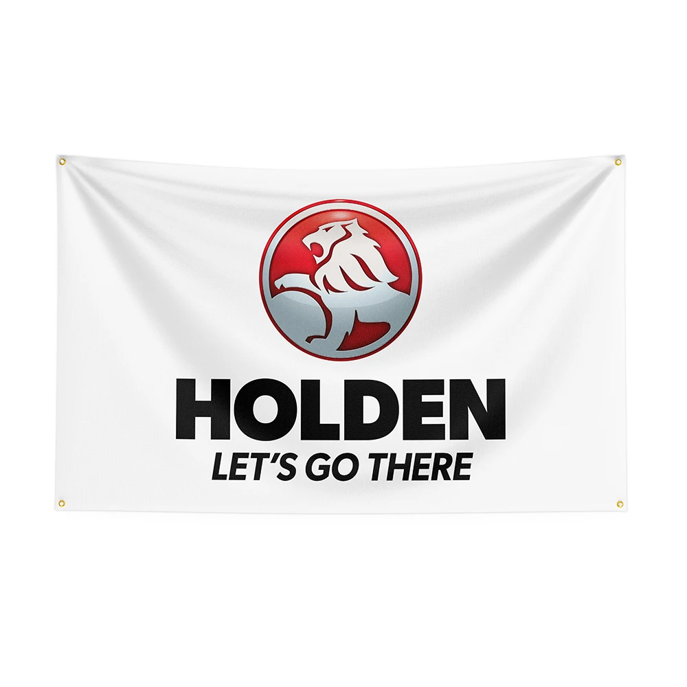 

90x150cm Holdens Flag Polyester Prlnted Raclng Car Banner For Decor ft flag banner