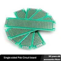 single sided pcb printed circuit board 7x9 6x8 5x7 4x6 3x7 2x8cm standard hole distance 2 54mm diy soldering boards board repair