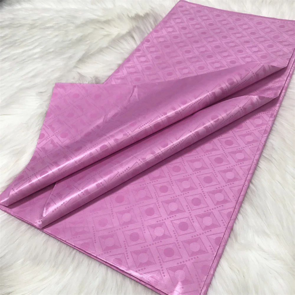 

5 ярдов, Высококачественная африканская базиновая богатая ткань, итальянская парчовая ткань Shadda с парфюмом, 100% хлопок для ткани