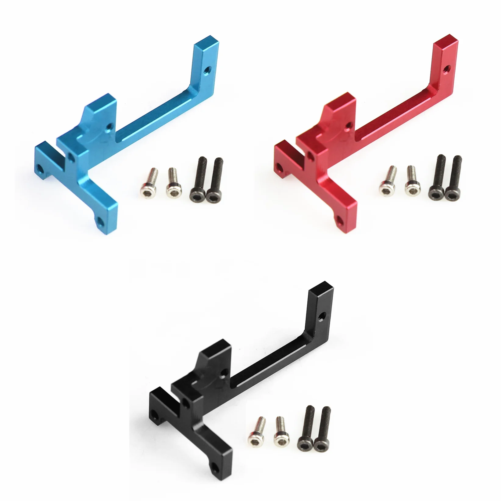 

Metal Gearbox Shift Steering Gear Mount Bracket Servo Mount for 1/14 Tamiya RC Truck Trailer Scania MAN Benz Actros Car Parts