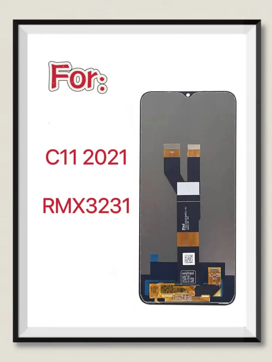 Оригинальный ЖК-дисплей 6 52 дюйма для Realme C11 2021 дигитайзер сенсорного экрана в