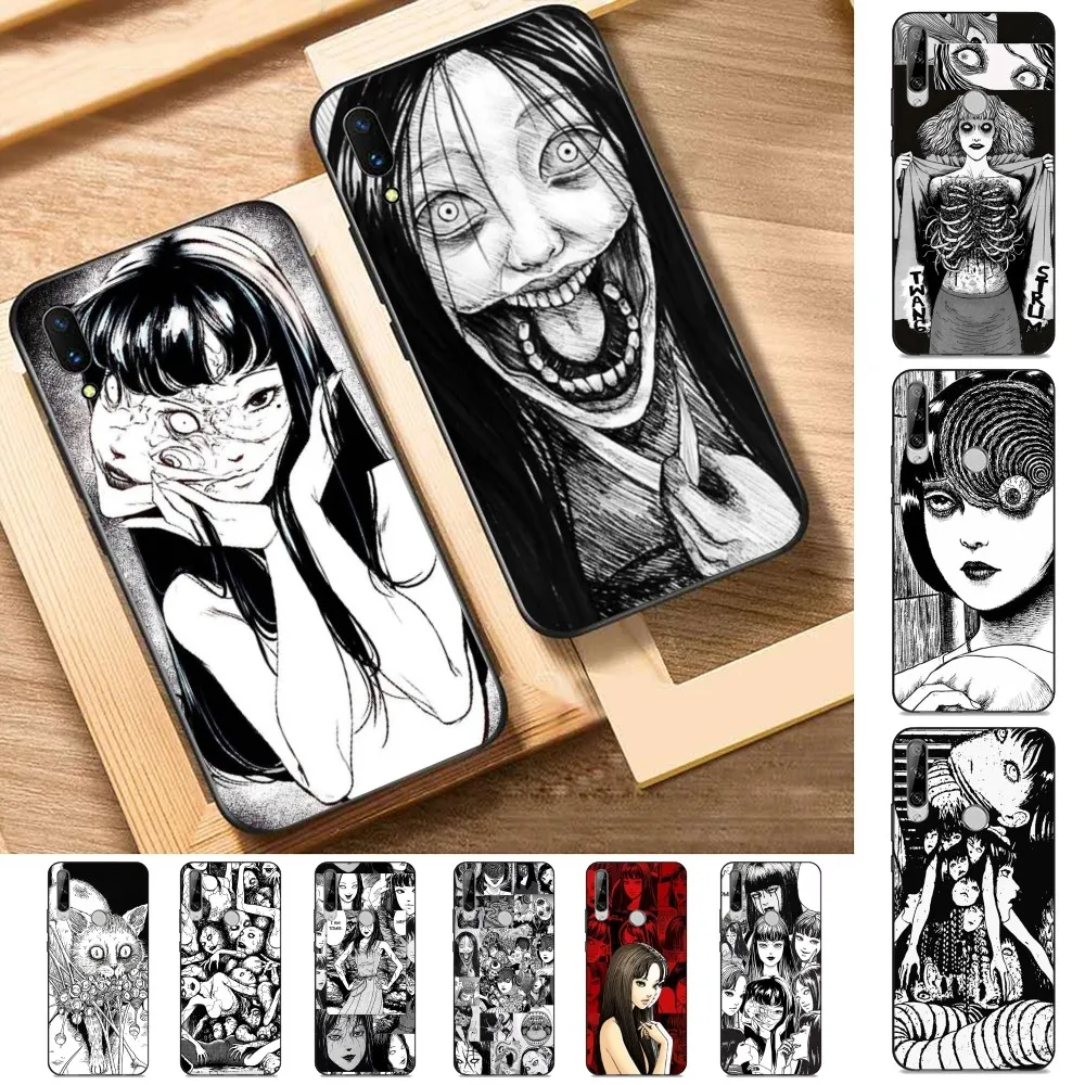 

Japanese Horror Comic Tomie Phone Case For Huawei Y9 6 7 5 Prime Enjoy 7s 7 8 plus 7a 9e 9plus 8E Lite Psmart Shell