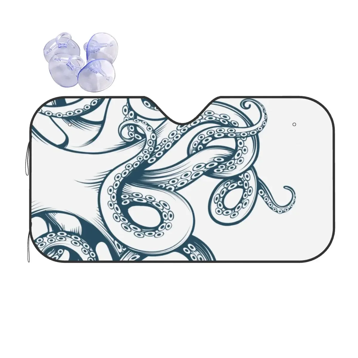 Солнцезащитный козырек на лобовое стекло Mythos Tentacles Octopus the Rise of Great Cthulhu