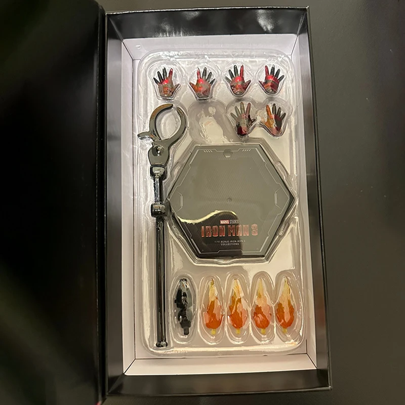 ZD Toys Железный человек 3 Ночной клуб 1/10 Фигурка Mk16 Marvel Подвижная фигурка Военная