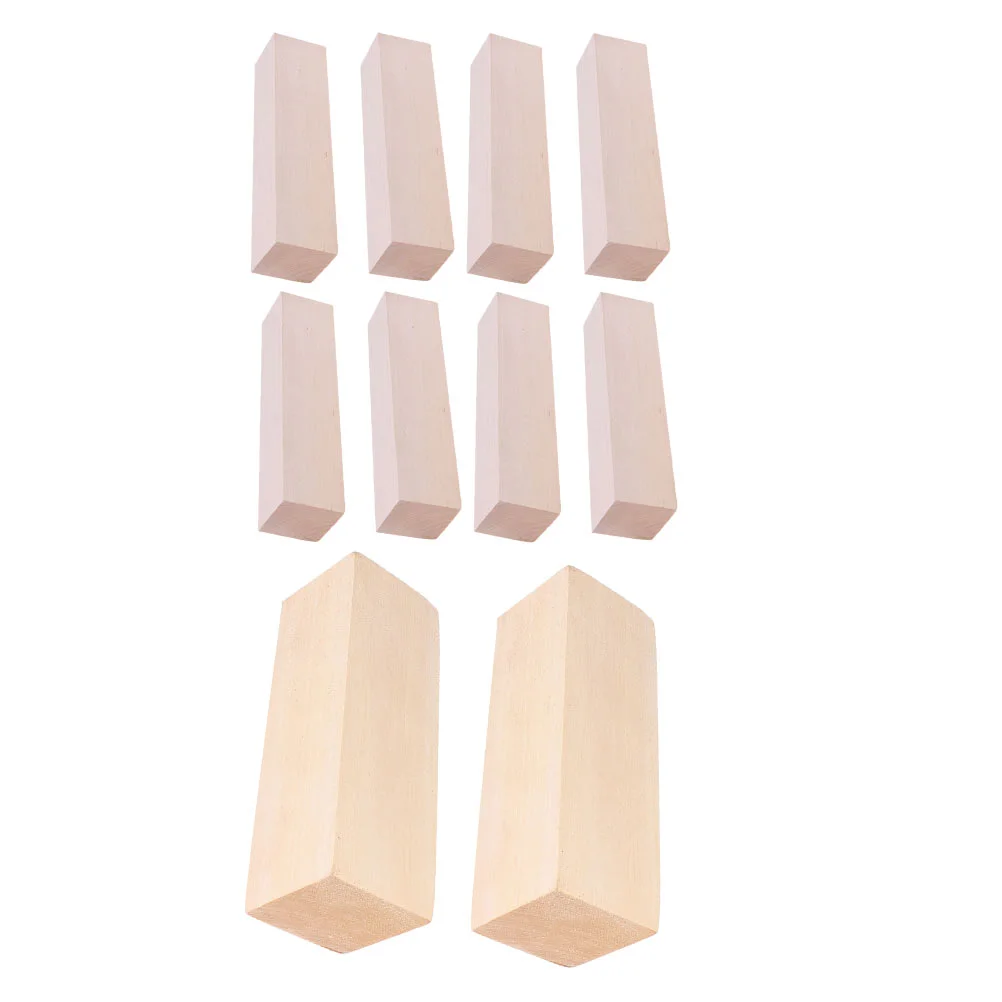 

Wood Blocks Unfinished Wooden Planks Diy Blankkit Crafts Pieces Cubes Building Natural Ornament Craft Board Whittling Bass