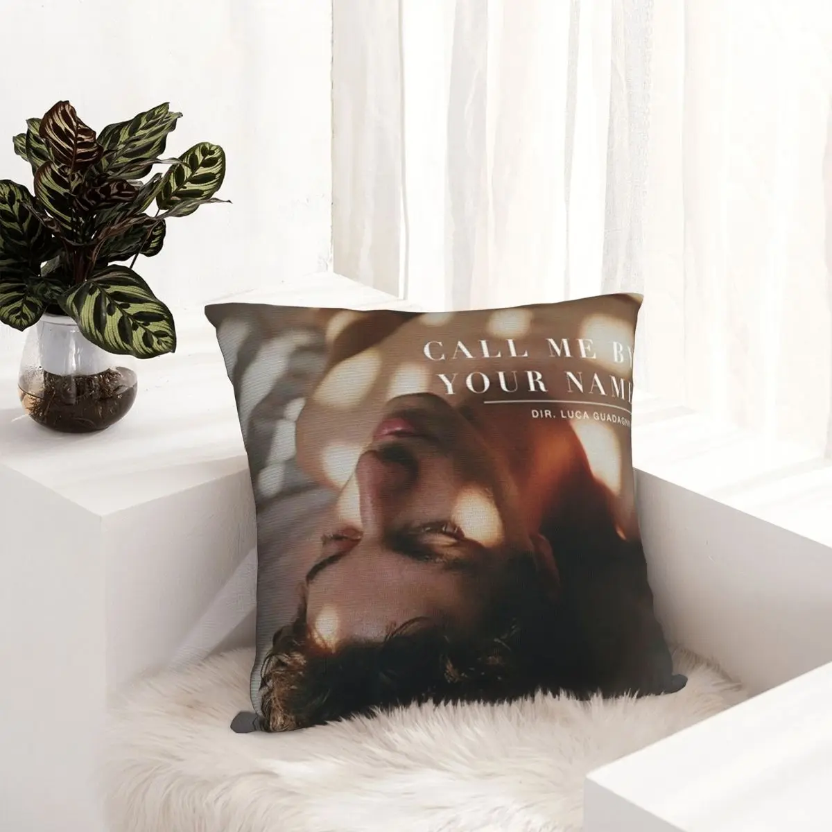 Наволочка для телефона с надписью Call Me By Your Name декоративная подушка квадратное