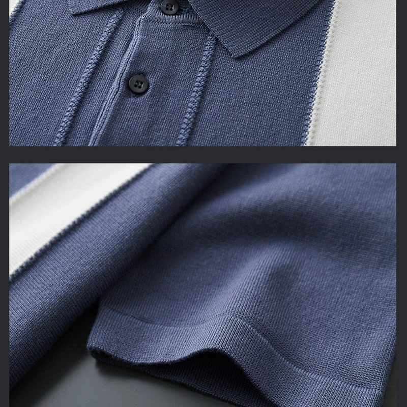 Летняя вязаная модная мужская футболка с винтажным рисунком в стиле пэчворк