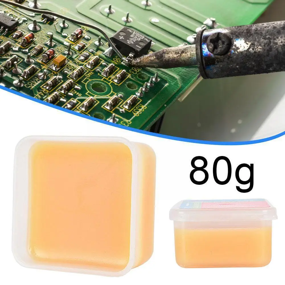 

80g Repair Soldering Flux Paste Solder Oil Welding Supplies Mobile Phones Pc Circuit Tool For Metalworking Mild Gel H3r4