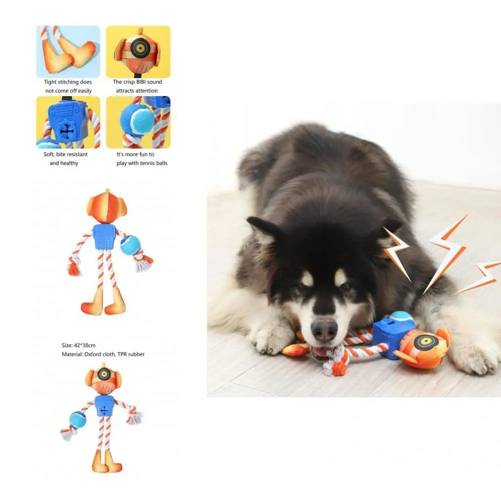 

Harmless Durable Creative Pet Bite Toy TPR Rubber Pet Toy Unique Shape for Play