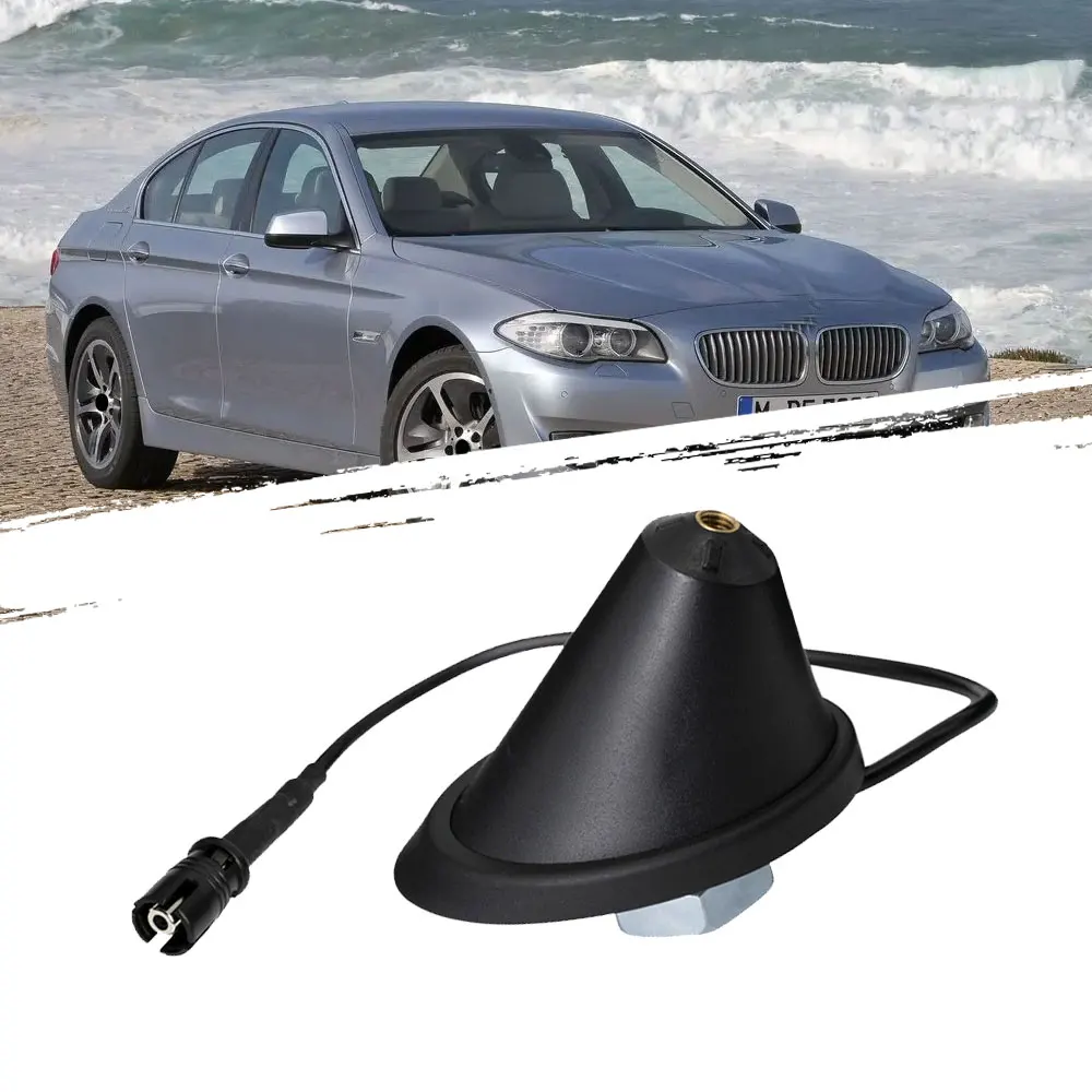 

Black ABS Roof Mast Aerial Radio AM/FM Antenna Base OE Replacement for BMW Toyota Scion VW Exterior Parts Car Accessories