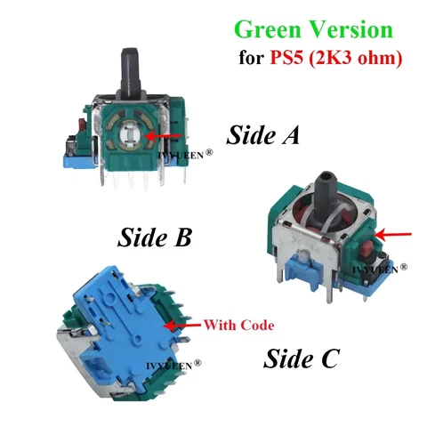 Запасные части джойстиков IVYUEEN для PlayStation 5 DualSense