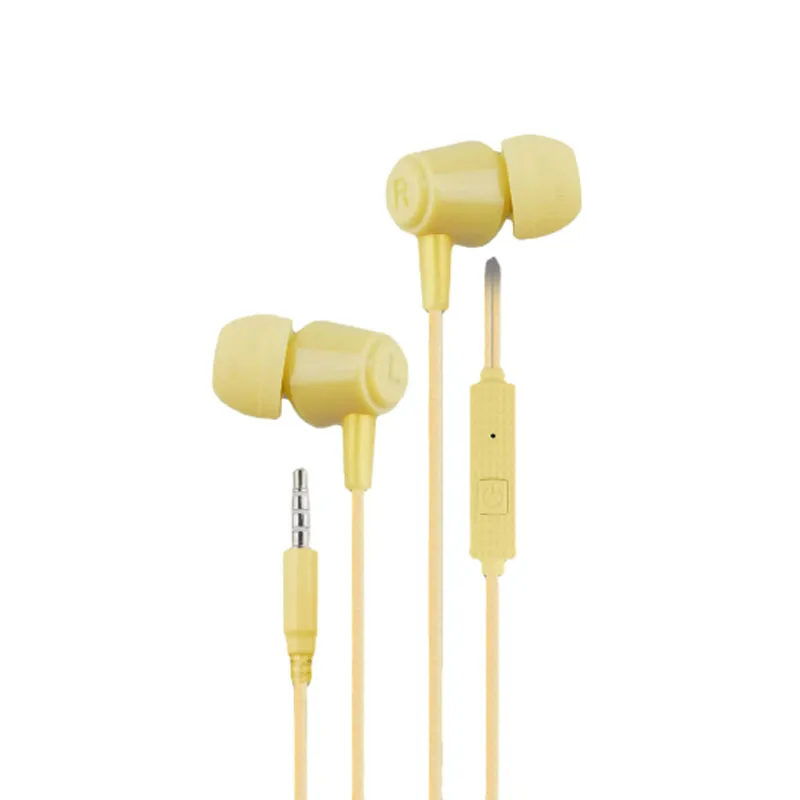 

FASACEL Wired Earphone Bass Stereo In-ear Headphone with Mic Handsfree Headset Noise Cancelling Earbuds Universal For Cell Phone