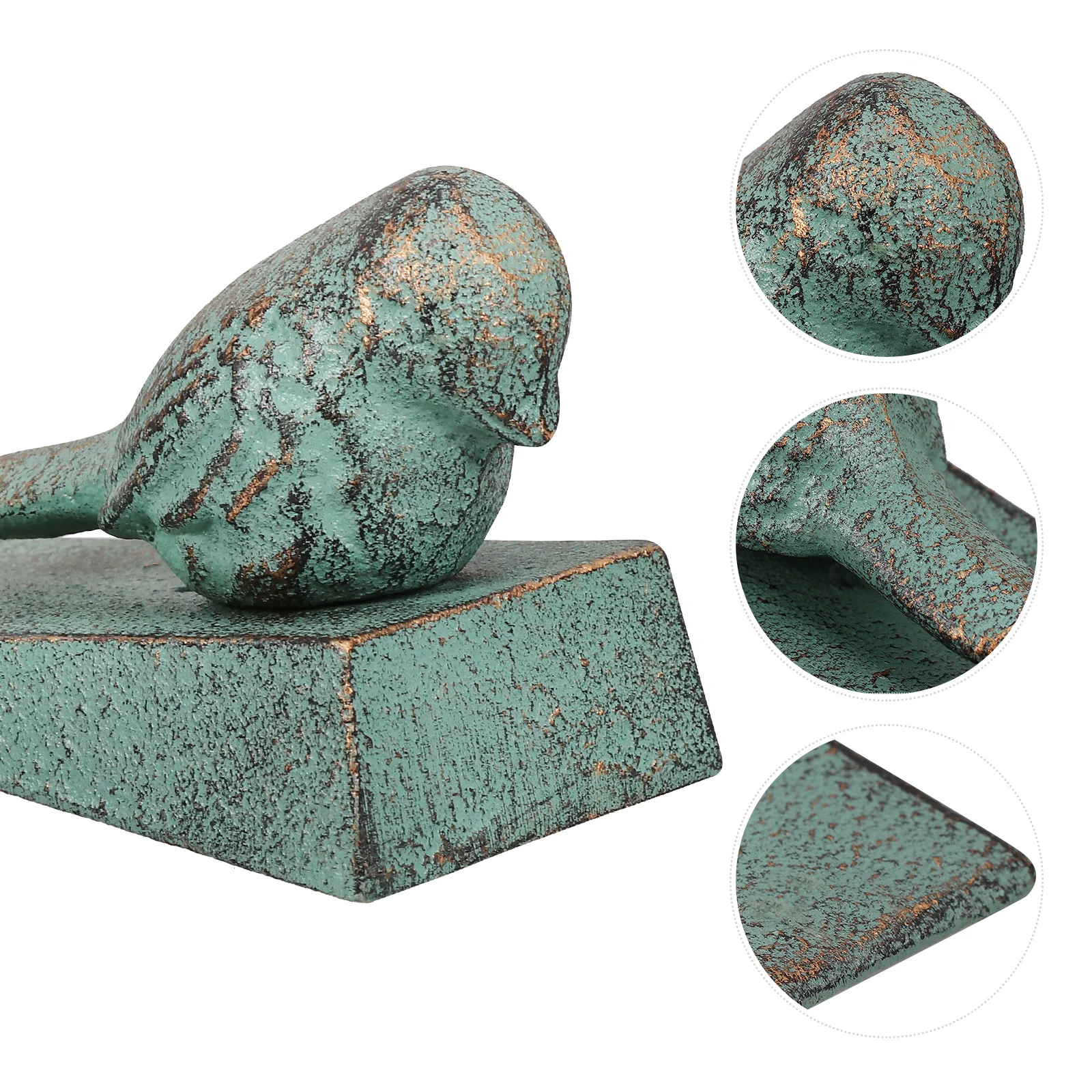 

Door Weight Stopper Carpet Trim Animal Door Stops Childproof Door Bird Door Stop Jammer Cast Iron Bird Sculpture