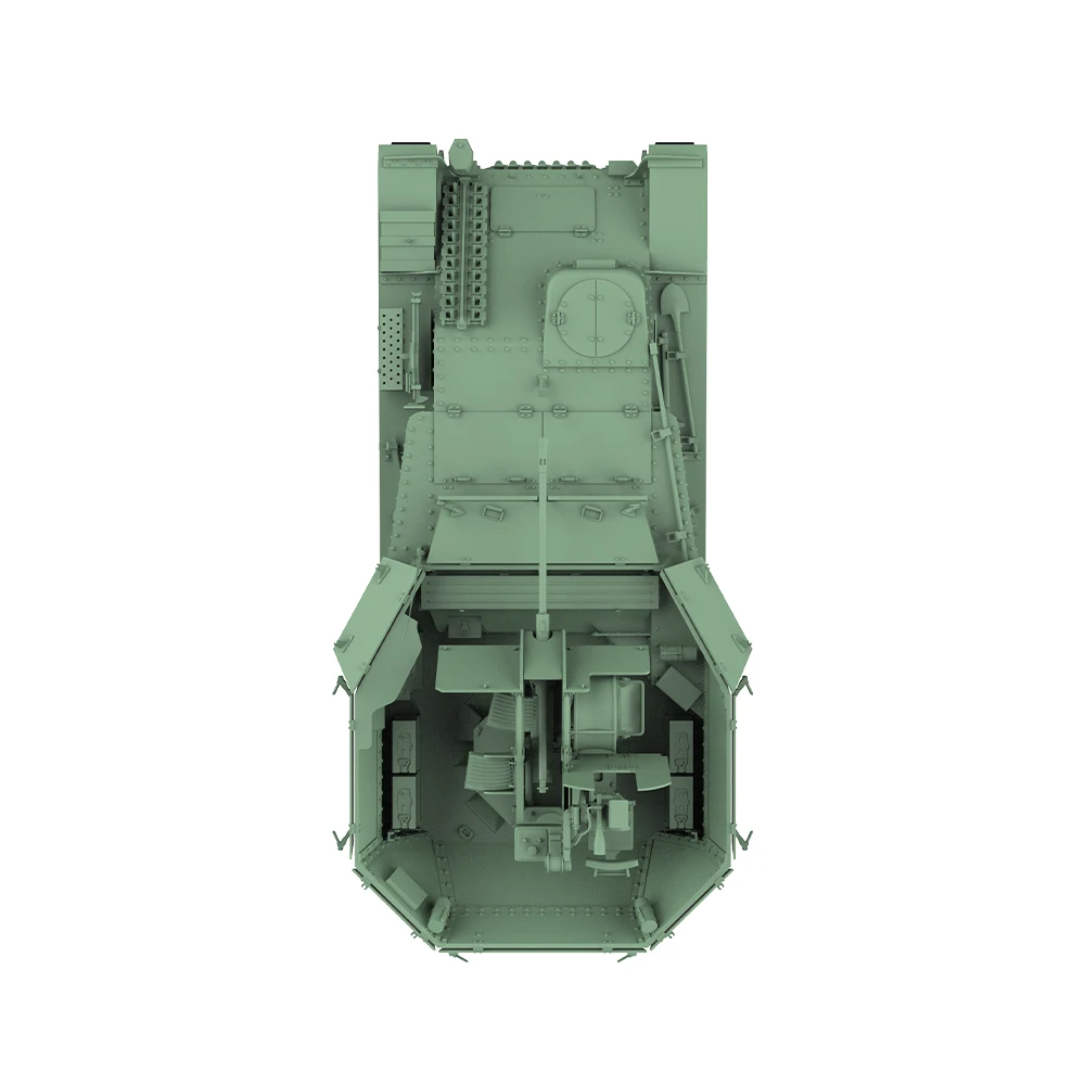 SSMODEL SS87727 Комплект военной модели железной дороги в масштабе 1/87 HO немецкий танк 38T