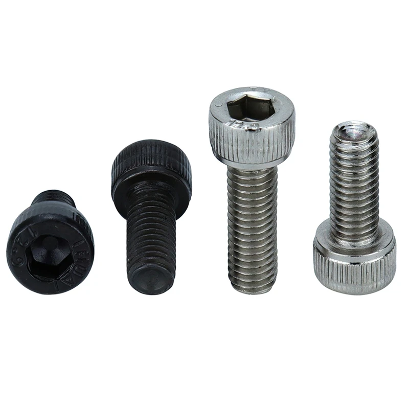 1124 шт. M2 M3 M4 M5 12 9 класс стали винты с шестигранной головкой и под торцевой ключ