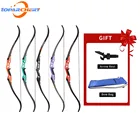 1824304050lbs Рекурсивный лук для охоты, стрельбы из лука, лук для начинающих, длинный лук, 56-дюймовый правый длинный бант для взрослых, Бант со стрелами
