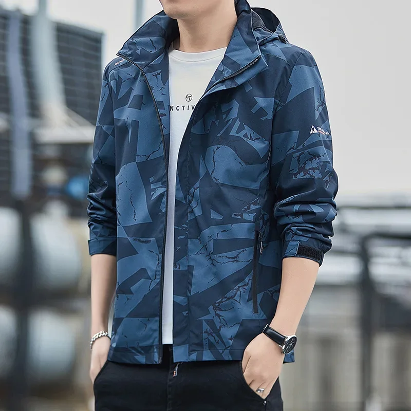 Мужская уличная куртка для альпинизма повседневная со съемной подкладкой и