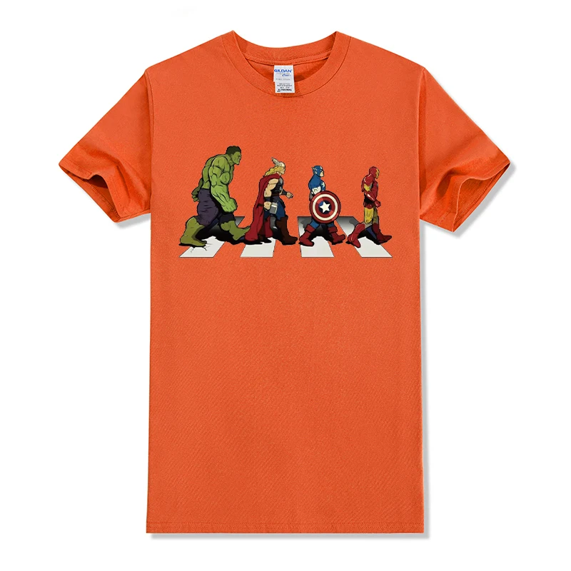 Футболка мужская и женская с принтом из мультфильма мстители |