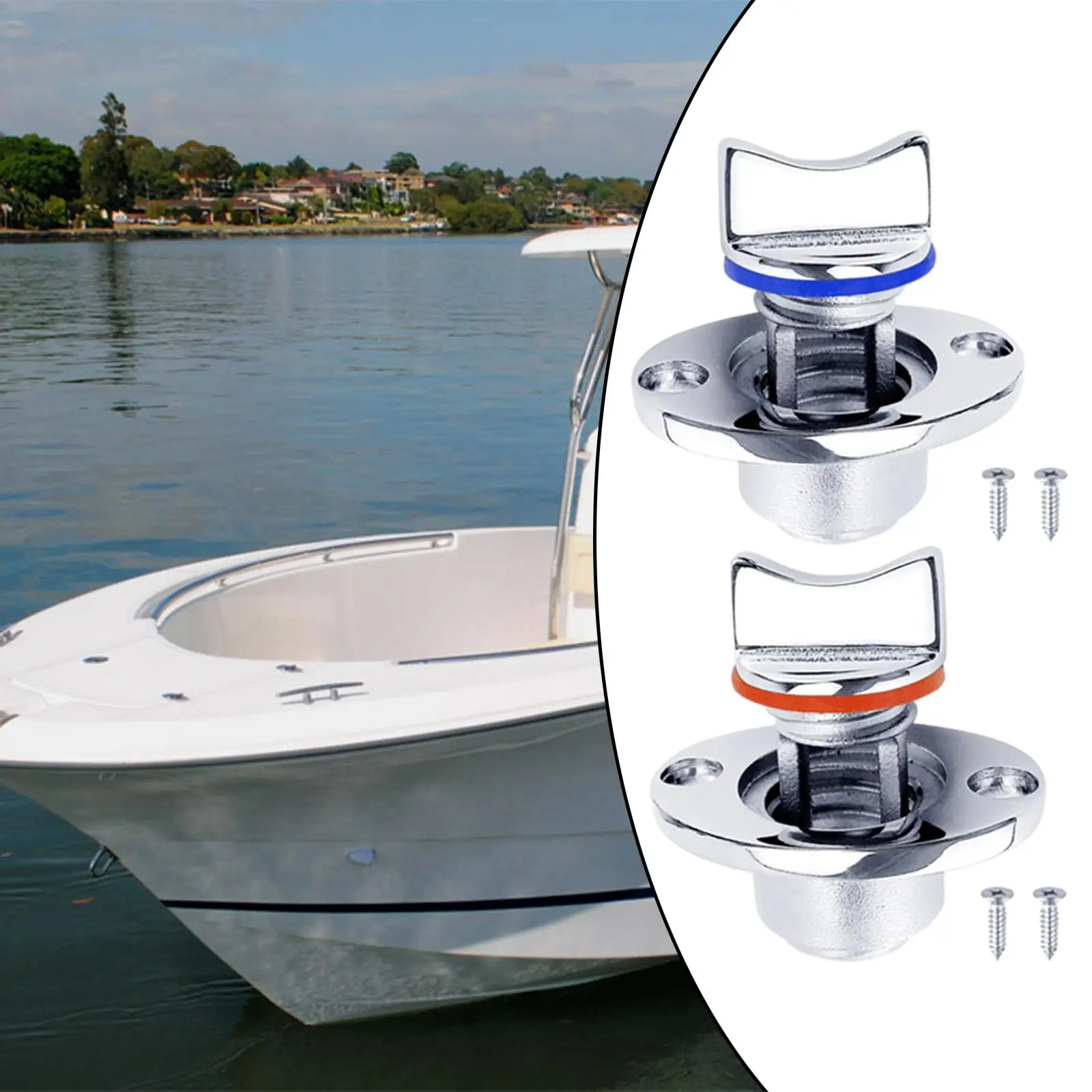 Аксессуары для сливной пробки лодки универсальное водонепроницаемое