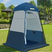 one person tourist family tent awning outdoor toilet portable shower camping tent travel beach umbrella barracas camp gear