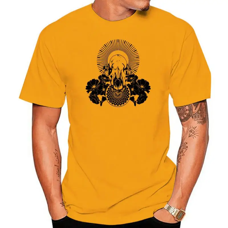 

Женская Мягкая футболка с рисунком драгоценного волка, черепа, детской геометрии, священного пространства, Мужская футболка