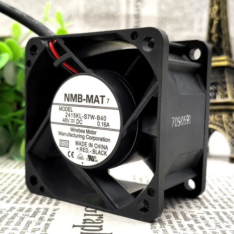 Фото НОВЫЙ ОРИГИНАЛЬНЫЙ 2415KL-S7W-B40 DC48V 0.16A 6038 60*60*38 мм ОХЛАЖДАЮЩИЙ ВЕНТИЛЯТОР №3