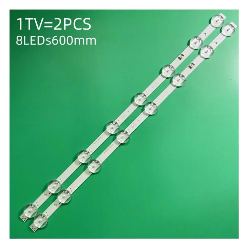 

New set, 2 pcs, LG 32LJ510U HC320DXN-ABSL1-A142 SSC_32LJ61_HD s SSC_32LJ61_HD _ 8 LED