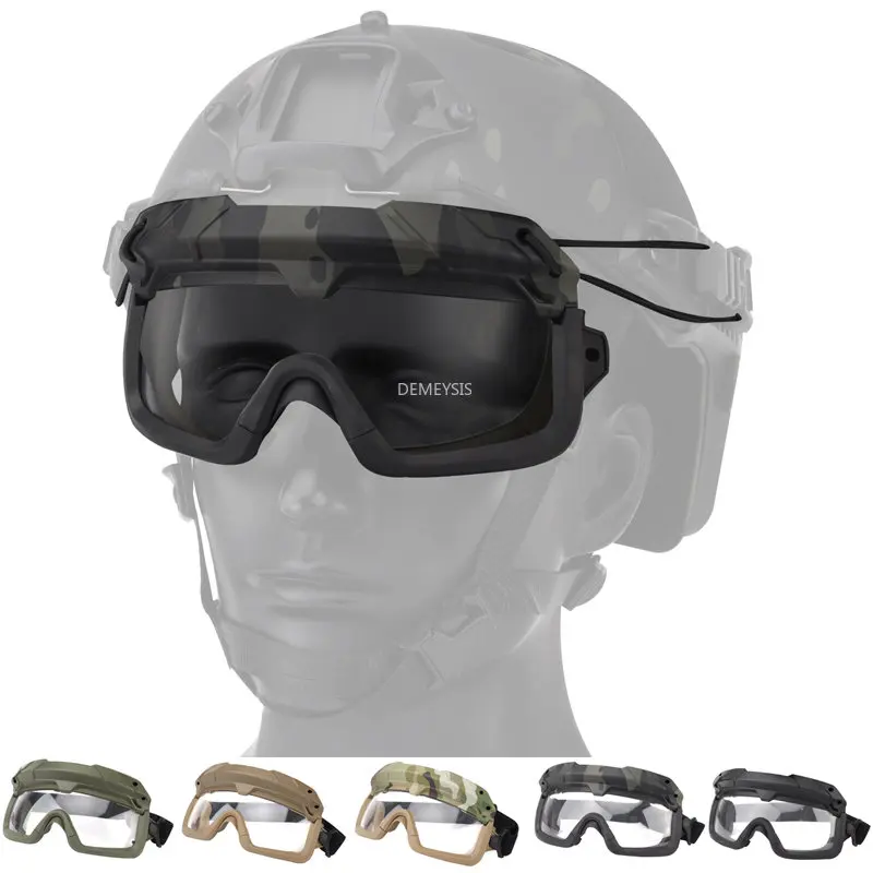 

Тактические Защитные очки для страйкбола, ветрозащитные армейские очки для пейнтбола, охоты, CS Wargame, Военные боевые походные очки