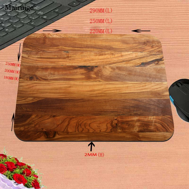 

Wood Texture Mouse Mats Board Mousepad Company Pc Gemer Keyboard Pad Pad on The Table Hot Pad Rugs Playmat Table Computer Rog