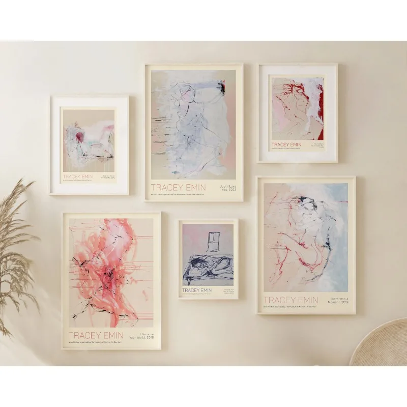 Tracey Emin современные произведения искусства абстрактный феминистский постер