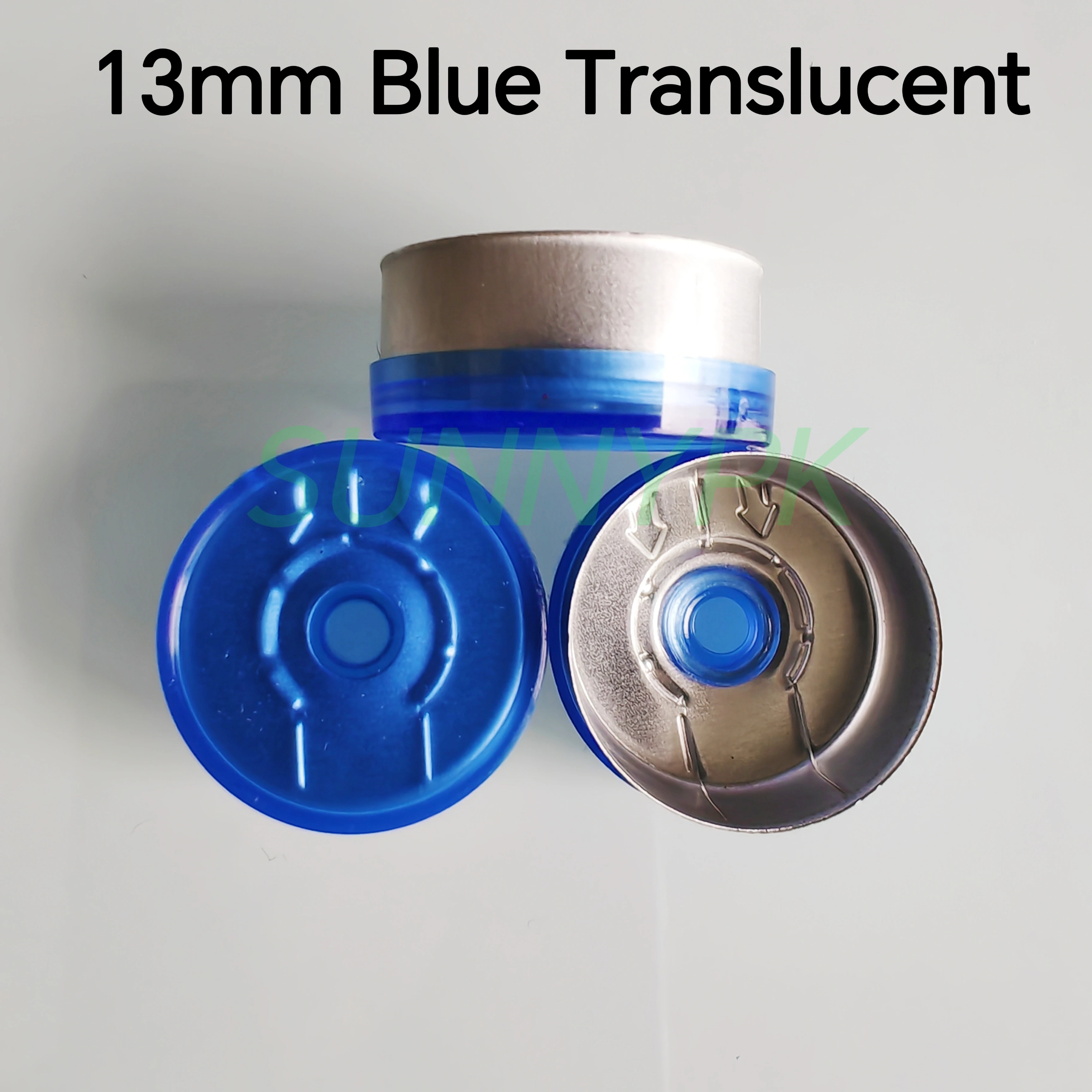 Цветные пластиковые колпачки 13 мм, 50 шт., SUNNYPK