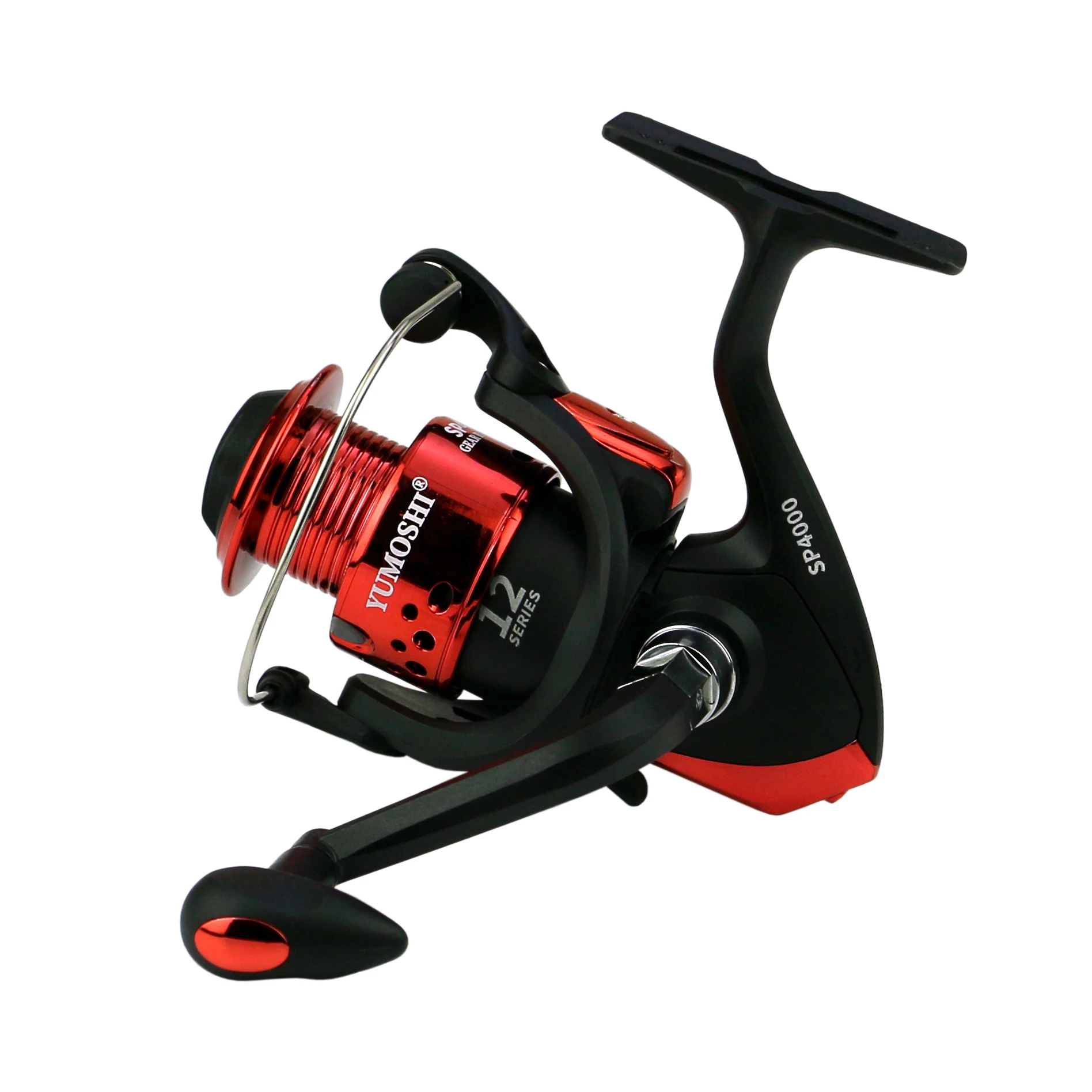 New 3000 4000 5000 6000 7000 SP-Series 5.5:1 Black Red Fishing Reel Wear-resistant Spinning Wheel Fishing Accessories enlarge