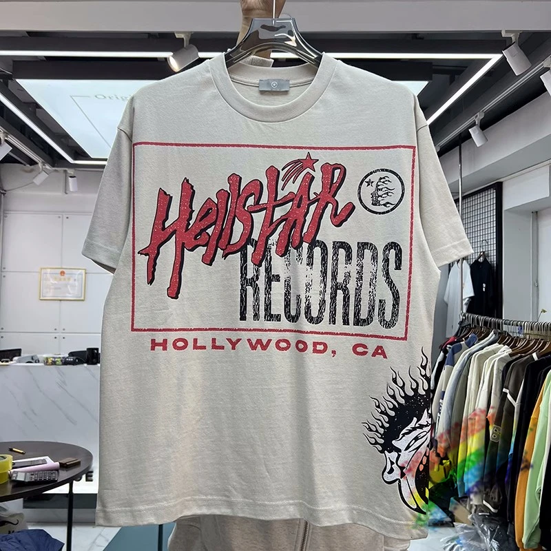 

Vintage Comic Letter Print T-shirt Men Women Best Quality Summer Style 2023ss Oversized T Shirt Tops Tee