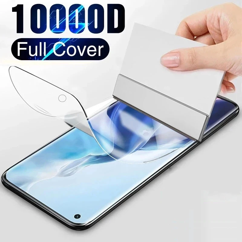 

999D Hydrogel Film For Motorola One Power Hyper Zoom Macro One Action Vision Fusion Plus Screen Protector For Moto One 5G ACE UW