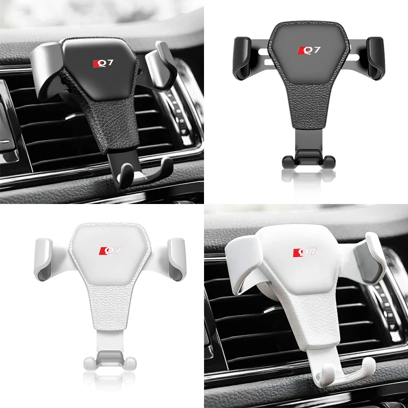 

Phone Holder In Car Air Vent Clip Mount Stand GPS Telefon Support For A3 S3 A4 B8 S4 A5 A6 C7 S6 A7 A8 S8 Q3 Q5 Q7 TT RS3 8KD A7