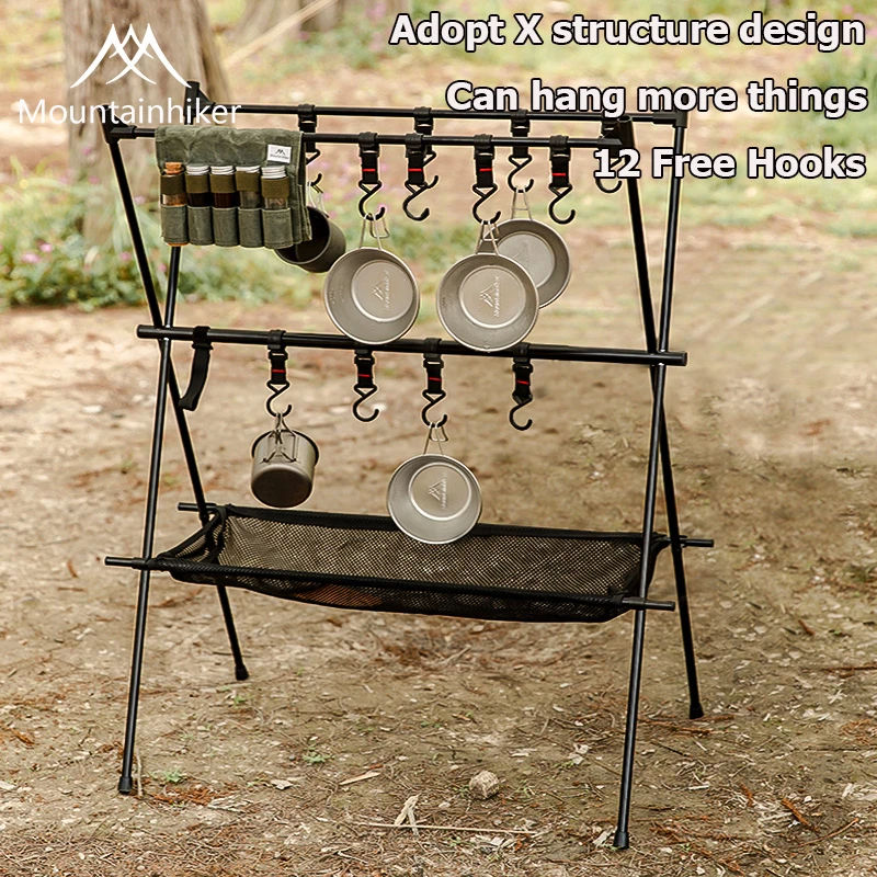 Треугольная подставка для внешней фотографии Mountainhiker кемпинга складная корзина