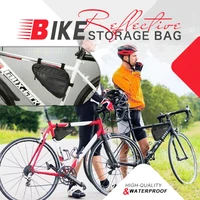 nylon bicycle storage saddle bag waterproof mountain bike seat rear tool pouch outdoor cycling mtb bolsa bicicleta accessories