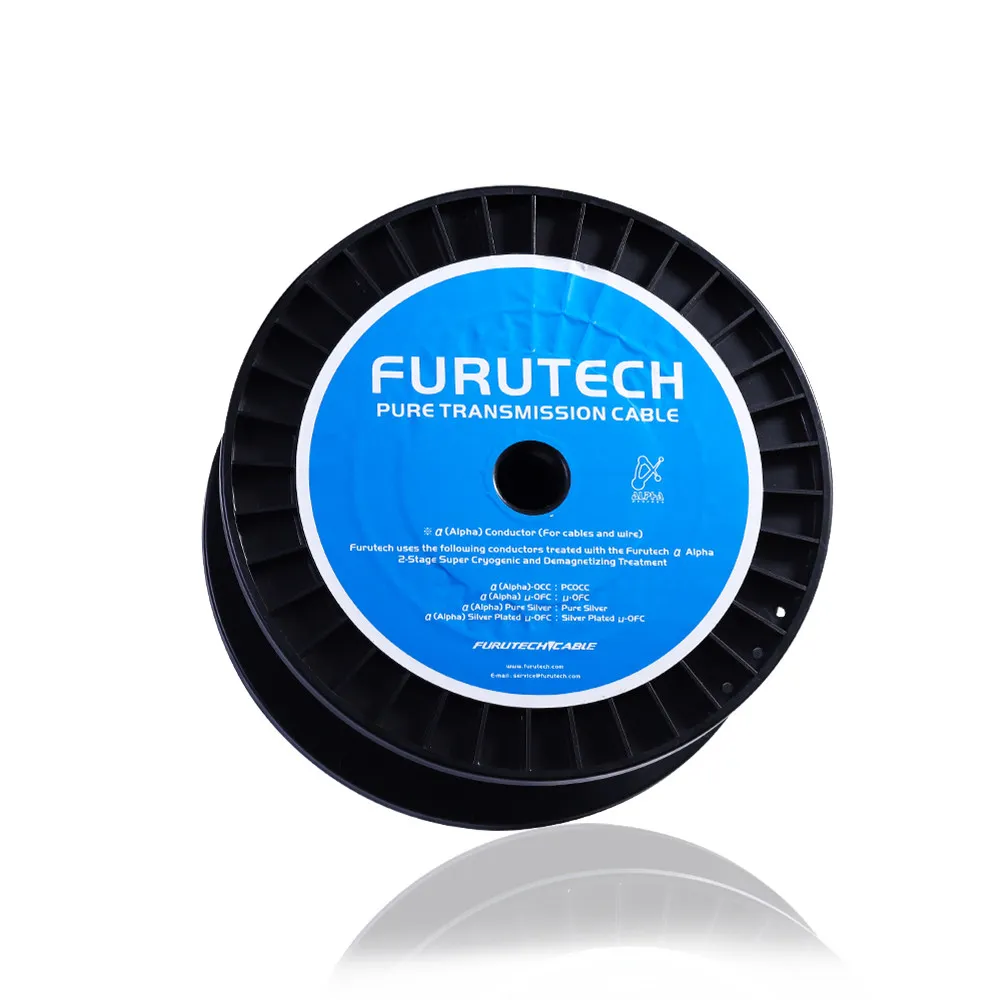 Фото Японский аудиокабель FURUTECH Furukawa Alpha-S14 Series α-OCC из монокристаллической меди, многожильный №4