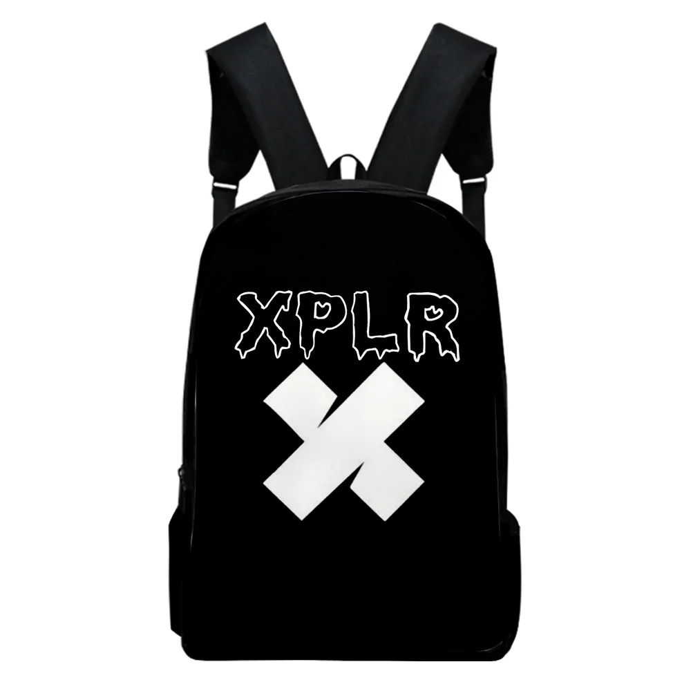 

Популярные Рюкзаки для ноутбуков, студенческие школьные сумки Sam And Colby XPLR, водонепроницаемые милые рюкзаки из ткани Оксфорд с 3D-принтом для ...